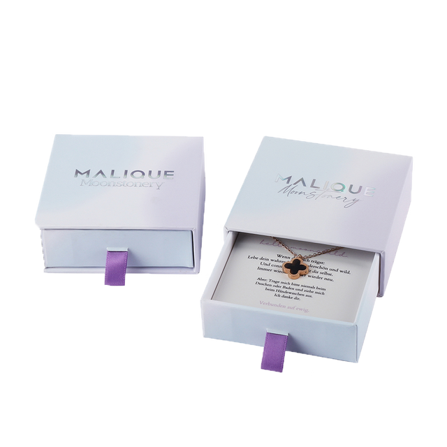 Proveedor de cajas de embalaje de papel para joyería personalizadas