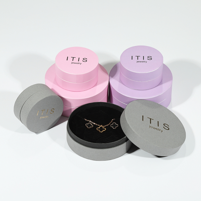 Mini caja de embalaje de papel de moda personalizada Pulsera