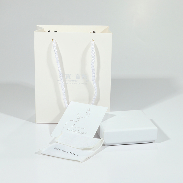 Fábrica de cajas de papel con paquete de anillos personalizados de alta gama