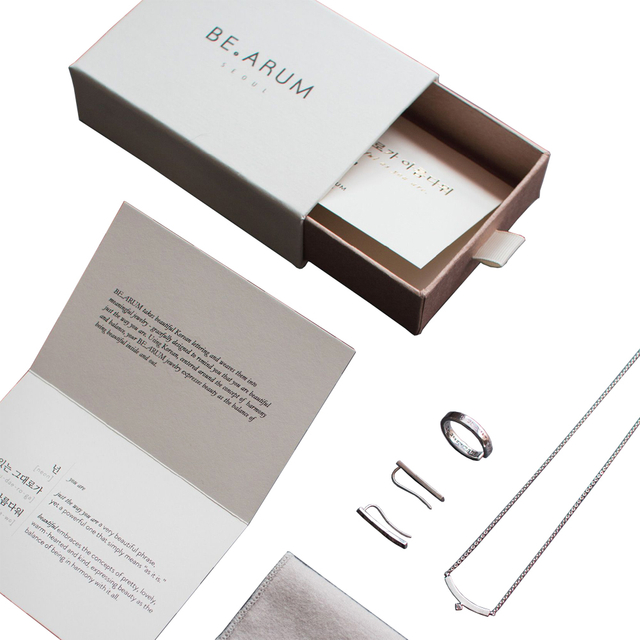 Proveedor de caja de paquete de papel de anillo personalizable de venta caliente de fábrica de China