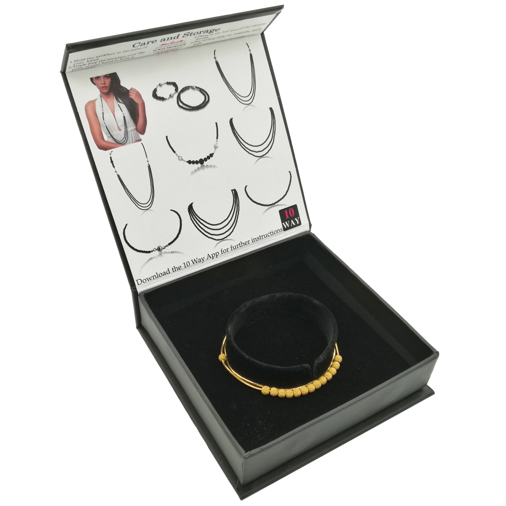 Venta al por mayor Mini embalaje de caja de pulsera de cartón