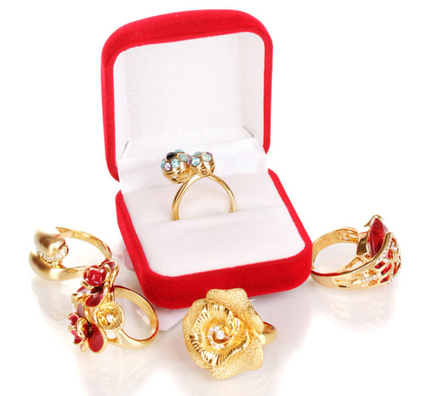 embalaje de anillos al por mayor