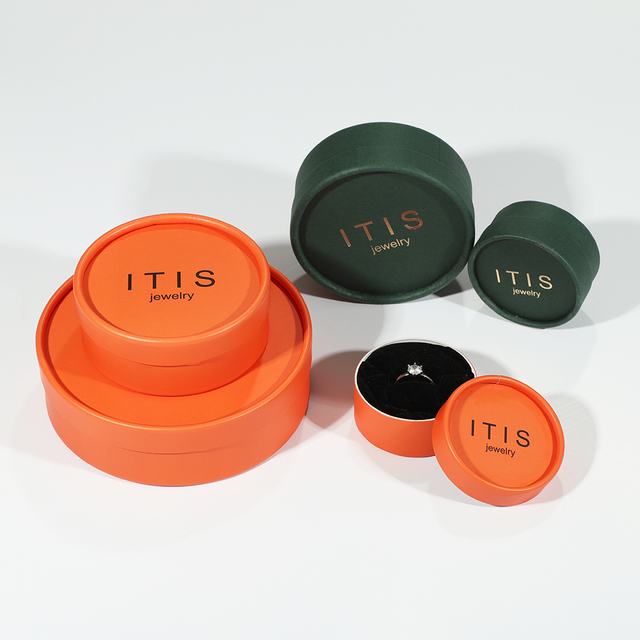 Caja de papel de embalaje de pendientes al por mayor de fábrica de China