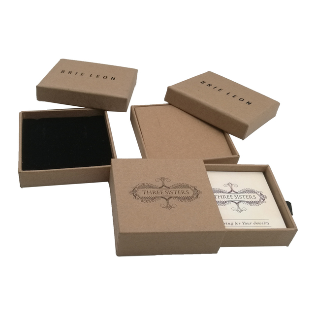 Fabricante de envases de cajas de joyería de papel elegante personalizado