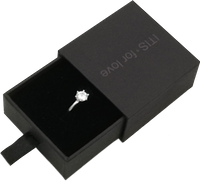 Fabricante de envases de anillos de cartón personalizados con logotipo 