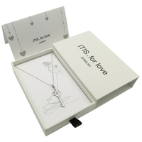 Empaquetado personalizado de joyería de cartón personalizado con logotipo