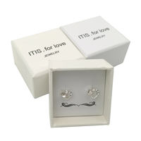 Empaquetado personalizado de aretes de cartón personalizado con logotipo