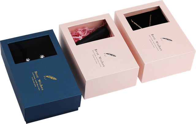 Proveedor de embalaje de caja de papel de joyería personalizable de fábrica de China