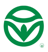 Etiqueta de alimento verde