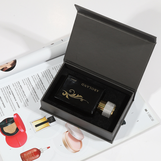 Caja de papel de muestra de fragancia personalizada Comercio mayorista