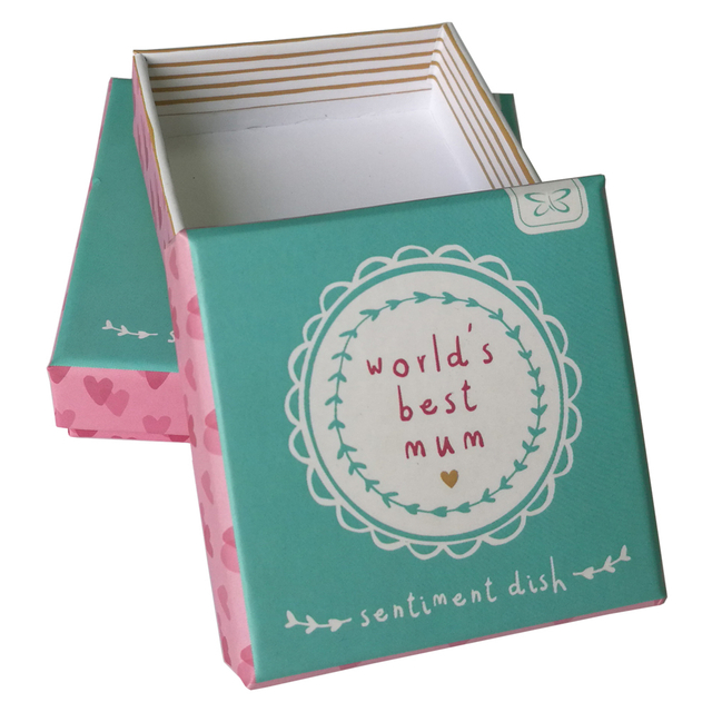 Caja de embalaje de joyería personalizada con proveedor de logotipo