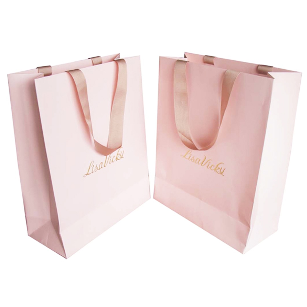 Personalización Bolsas de papel Kraft personalizadas Comercio mayorista