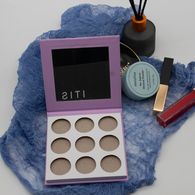 Caja de embalaje de sombra de ojos de cartón de lujo personalizada