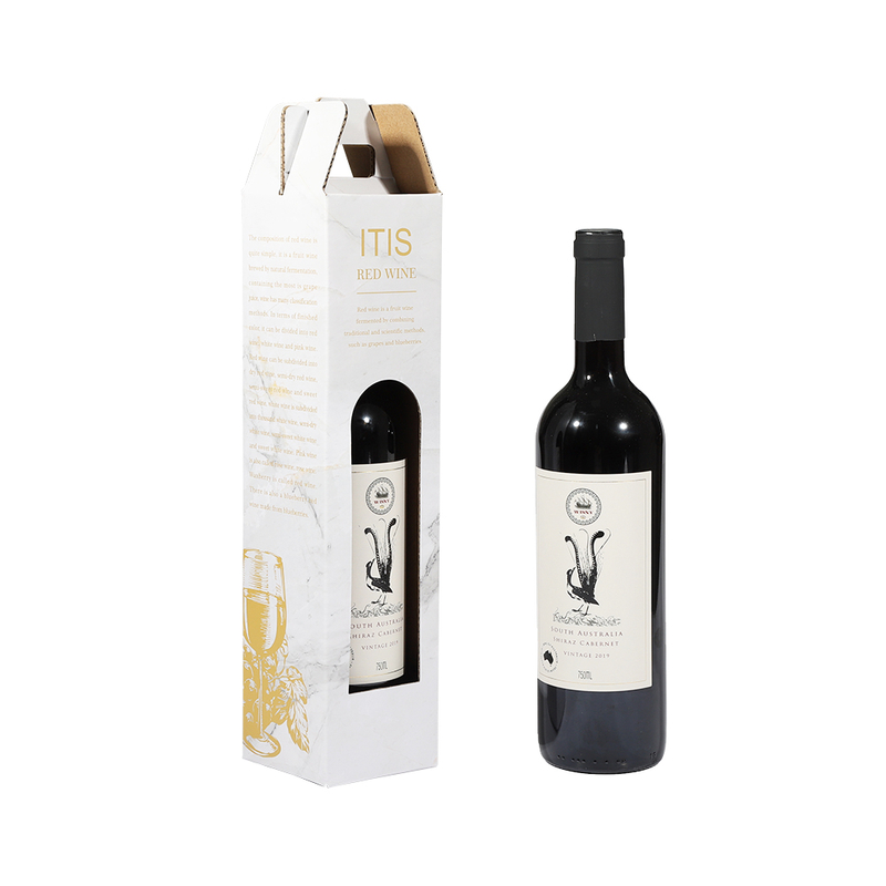 Comercio mayorista Personalización Caja de cartón para embalaje de vino