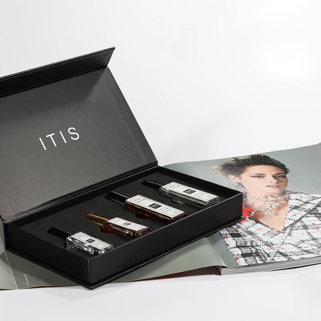 Cajas de papel de envío de perfumes de lujo personalizadas