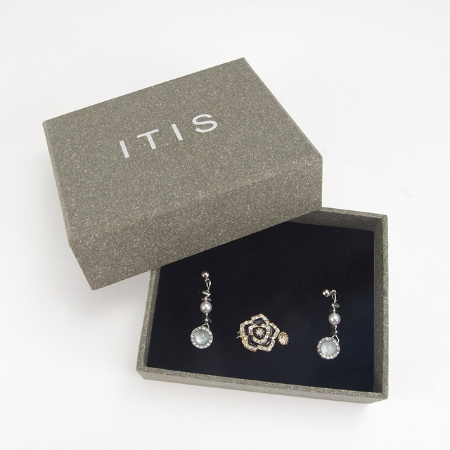 Fábrica de paquetes de cajas de cartón pequeñas Collar personalizadas