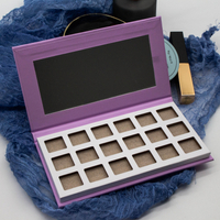 Caja de embalaje de paleta de sombras de ojos de cartón personalizada