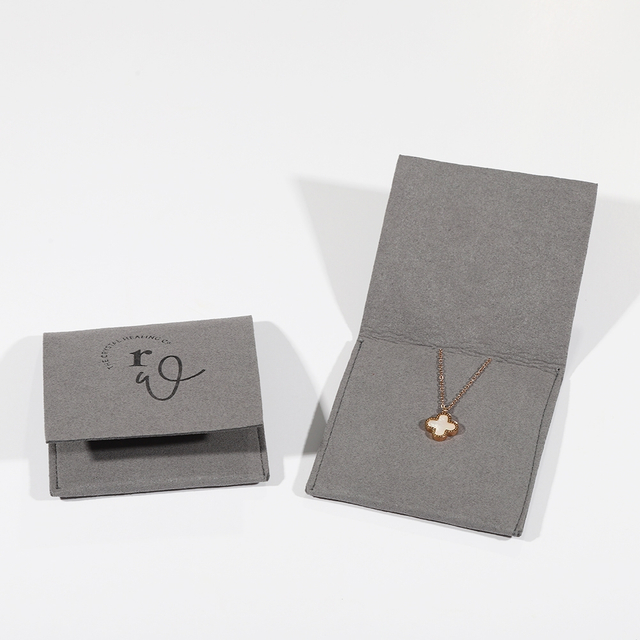 Proveedor de embalaje de bolsas de joyería de terciopelo de lujo