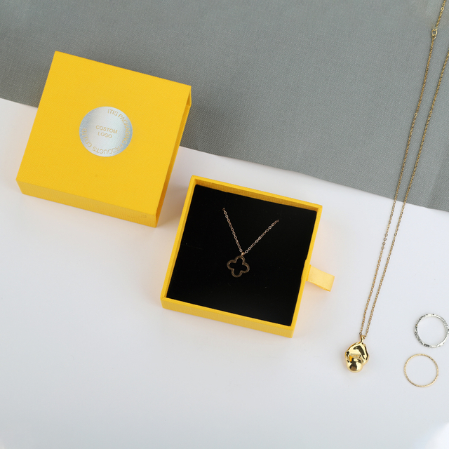 Personalización Caja de regalo de joyería a granel