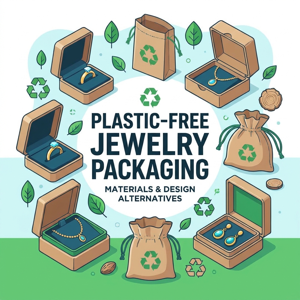 Envases de joyería sin plástico: materiales y alternativas de diseño