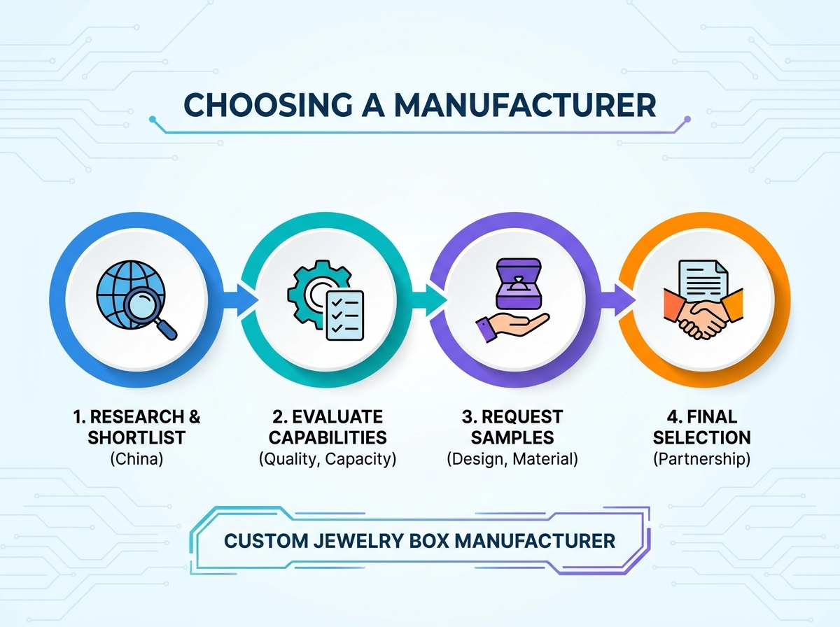 Instalaci&oacute;n de fabricaci&oacute;n personalizada Caja de joyer&iacute;a Anillo en China