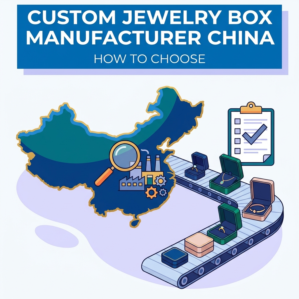 Cómo elegir un joyero personalizado Fabricante en China